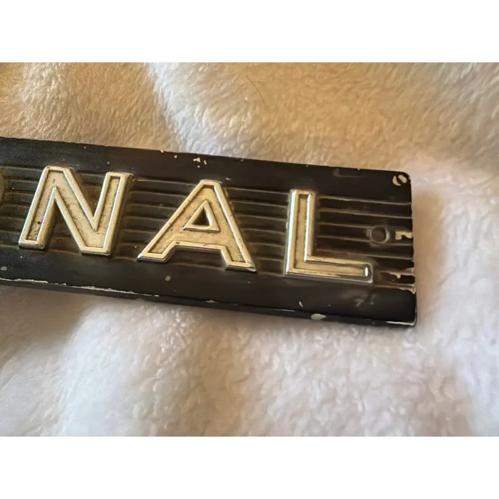 Vintage International Harvester IH Truck Grille Emblem Badge Nameplate 17